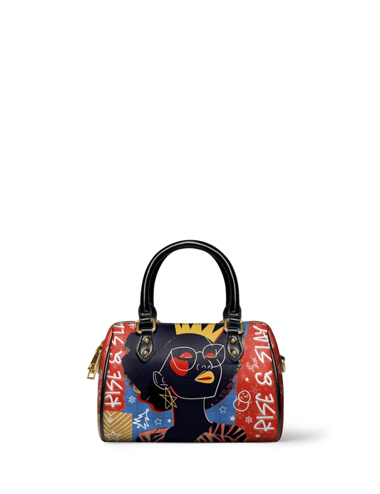 Afroyla "Aina" Frosted Cherry Mini Satchel