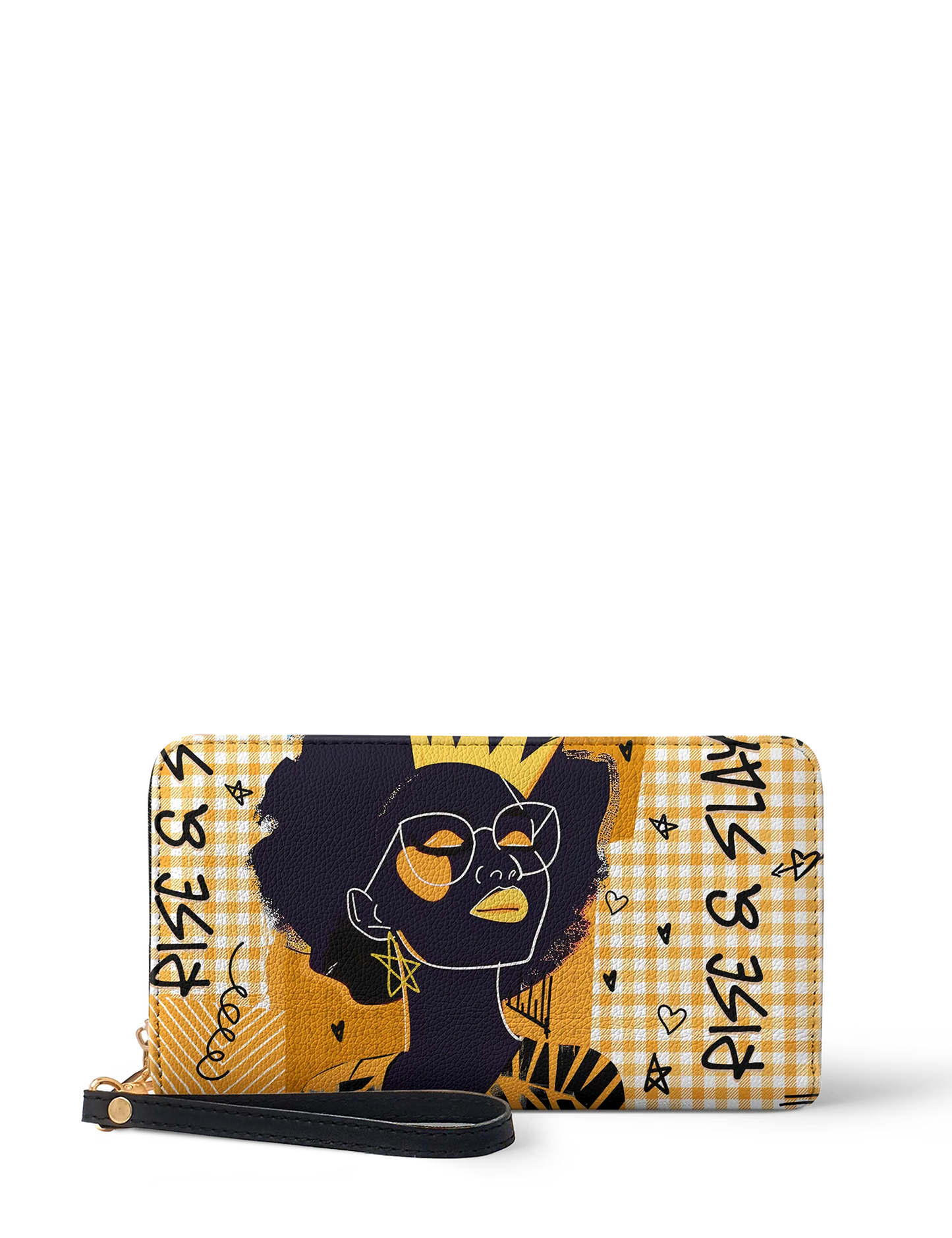 Afroyla "Aina" Honeycomb Wallet