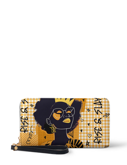 Afroyla "Aina" Honeycomb Wallet