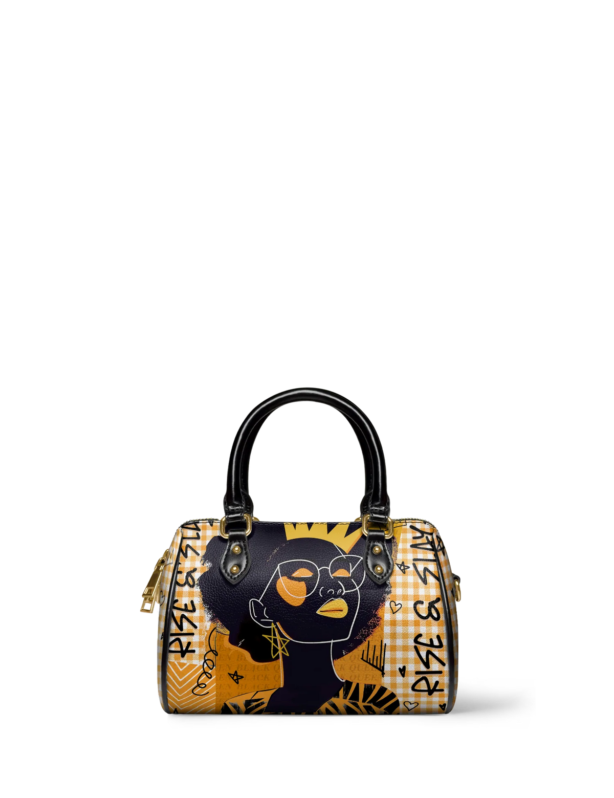 Afroyla "Aina" Honeycomb Mini Satchel