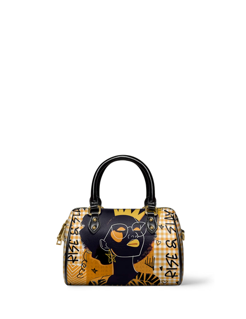 Afroyla "Aina" Honeycomb Mini Satchel