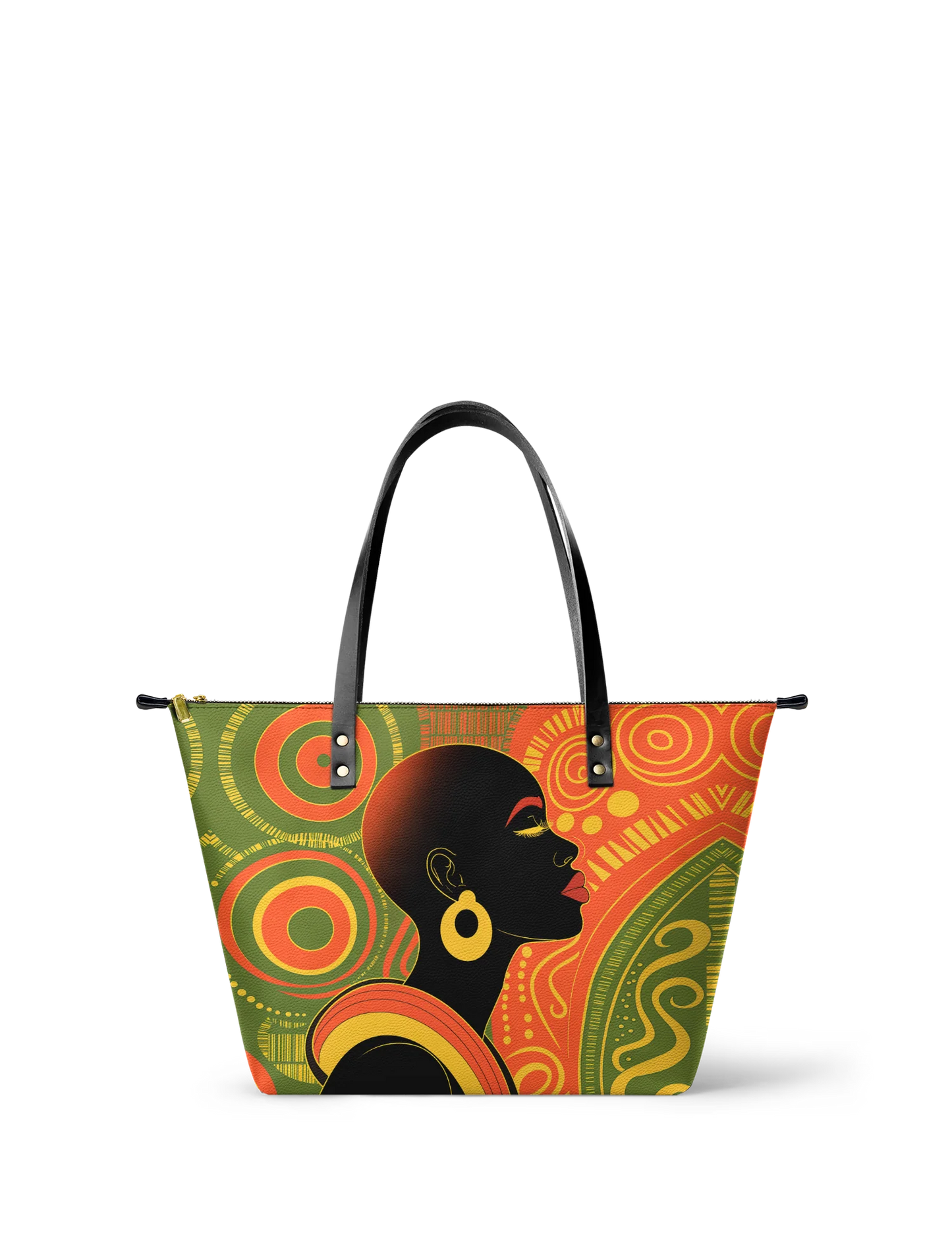 Afroyla "Baldisa" Leather Tote Bag