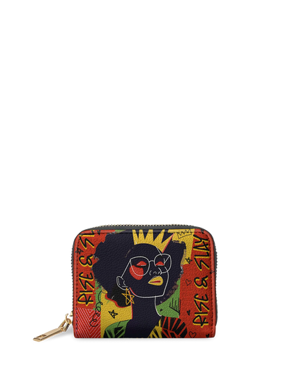 Afroyla "Aina" Flame Red Mini Wallet