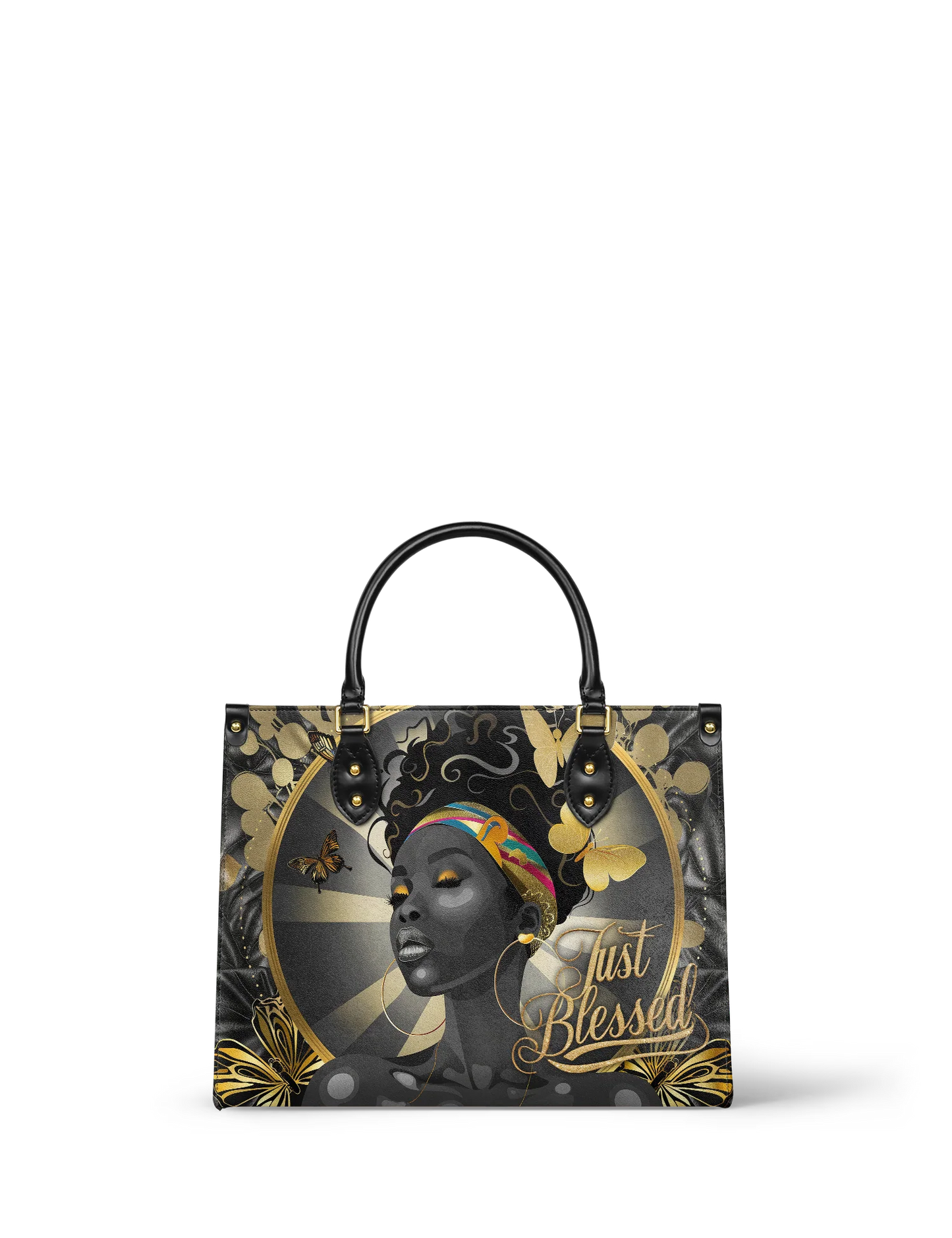 Afroyla "Barakaya" Leather Handbag