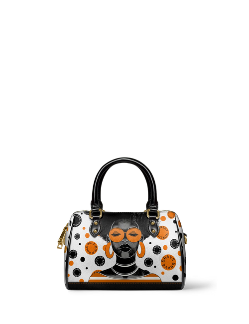 Afroyla "Fahari" Marshmallow Citrus Mini Satchel