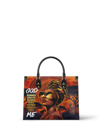 Afroyla "Aseda" Leather Handbag