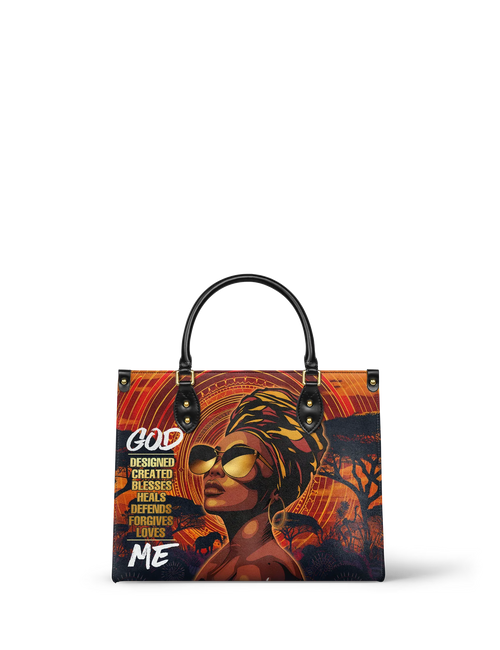 Afroyla "Aseda" Leather Handbag