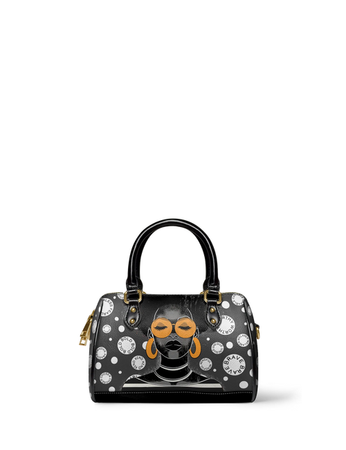 Afroyla "Fahari" Monochrome Mini Satchel
