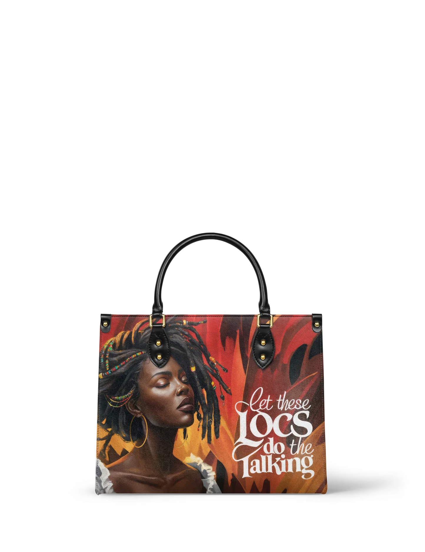 Afroyla "Locella" Leather Handbag