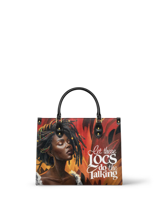Afroyla "Locella" Leather Handbag