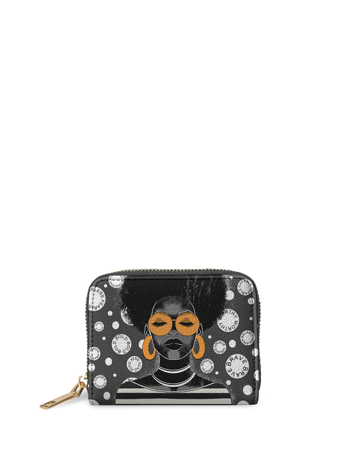Afroyla "Fahari" Monochrome Mini Wallet