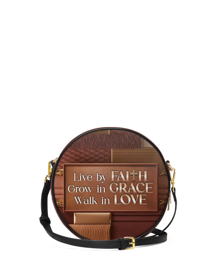 Afroyla "Eliora" Circle Crossbody Bag