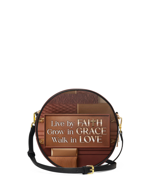 Afroyla "Eliora" Circle Crossbody Bag