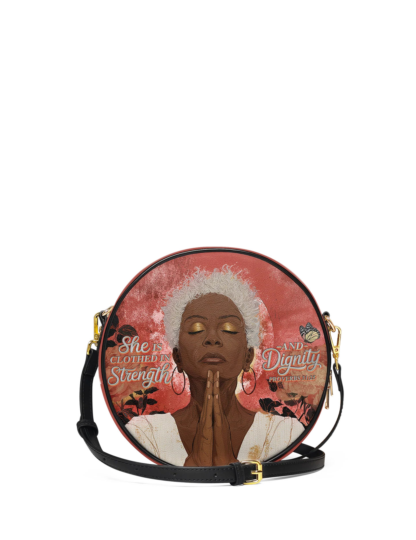 Afroyla "Namisa" Circle Crossbody Bag