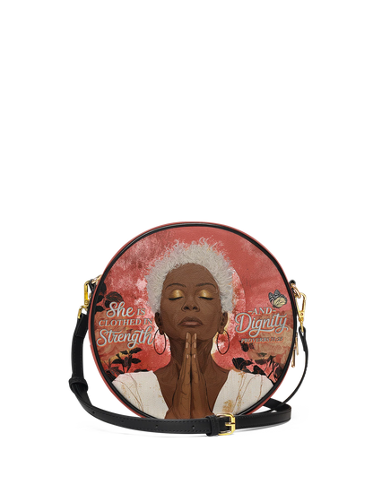 Afroyla "Namisa" Circle Crossbody Bag