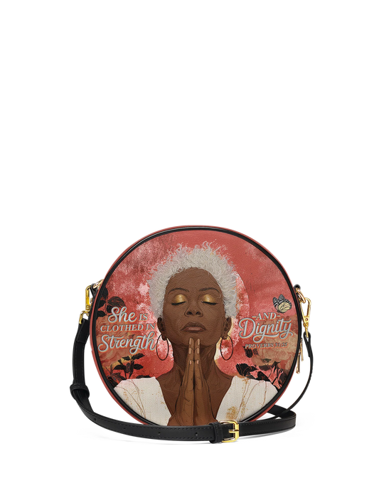 Afroyla "Namisa" Circle Crossbody Bag