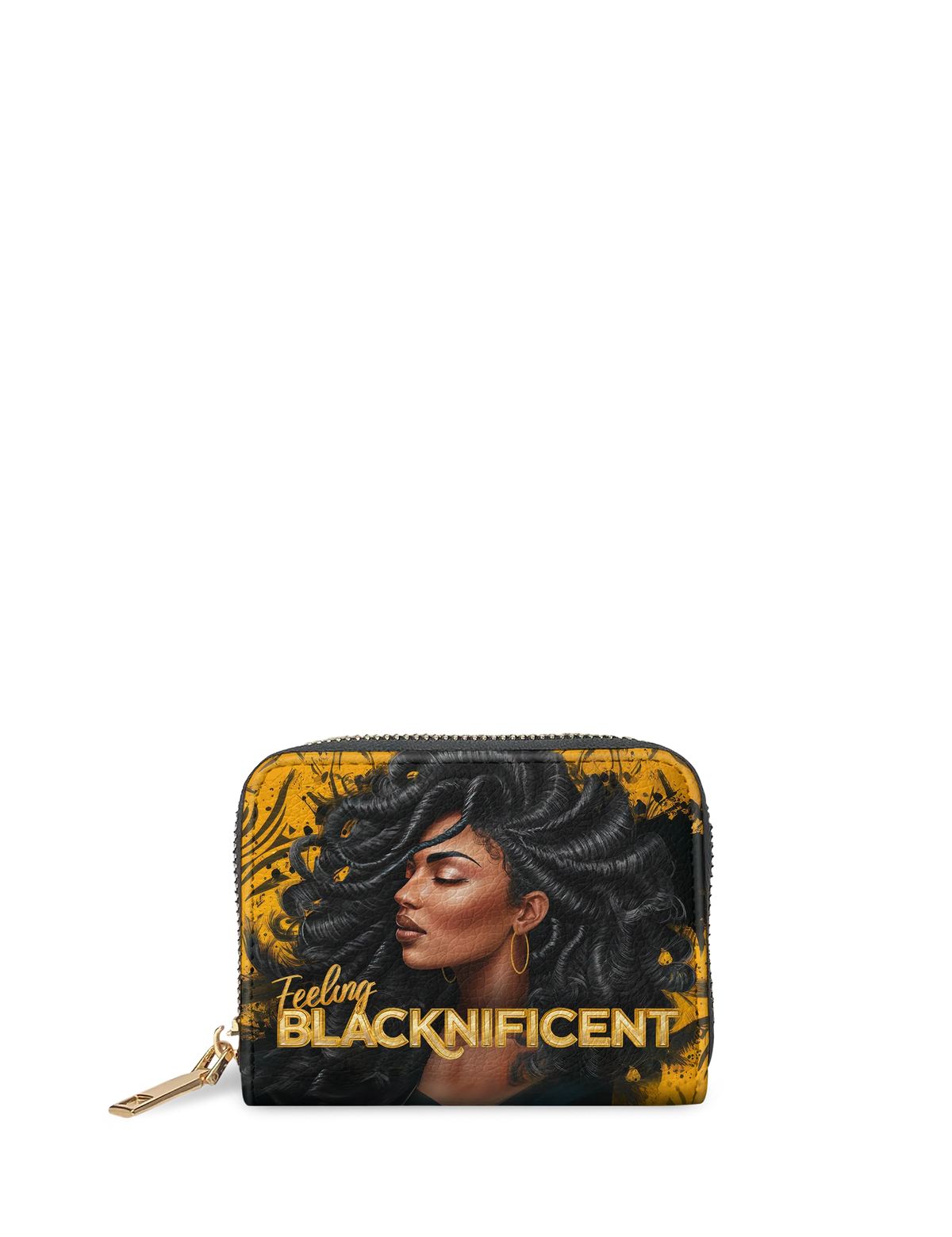 Afroyla "Blacknificent" Mini Wallet