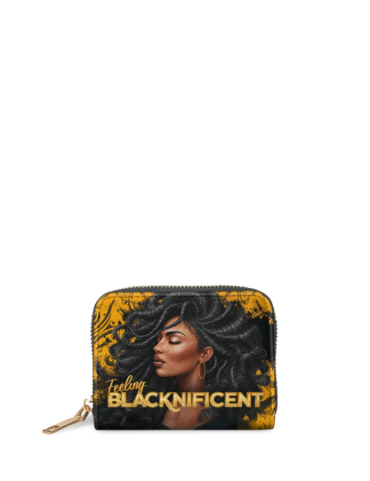 Afroyla "Blacknificent" Mini Wallet