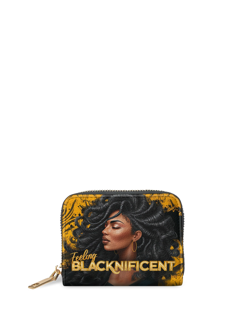 Afroyla "Blacknificent" Mini Wallet
