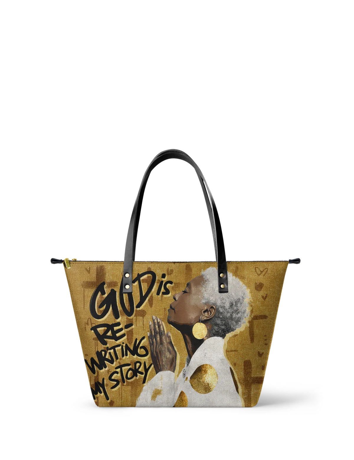 Afroyla "Amahle" Leather Tote Bag