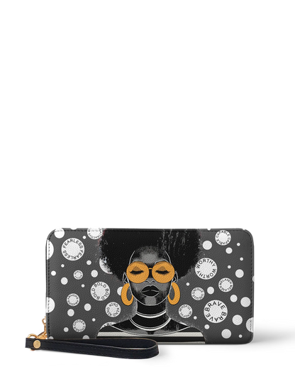 Afroyla "Fahari" Monochrome Wallet