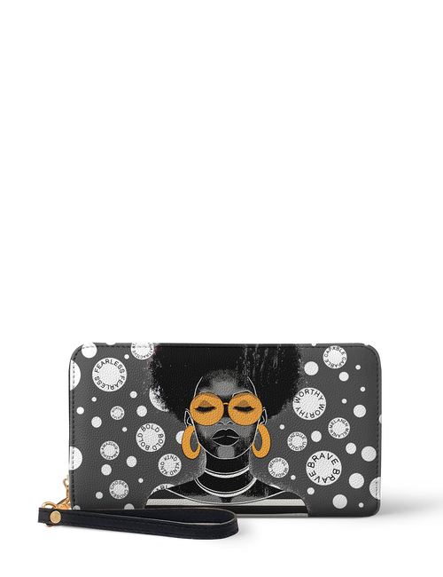 Afroyla "Fahari" Monochrome Wallet