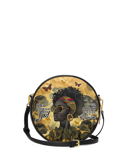 Afroyla "Njia" Circle Crossbody Bag