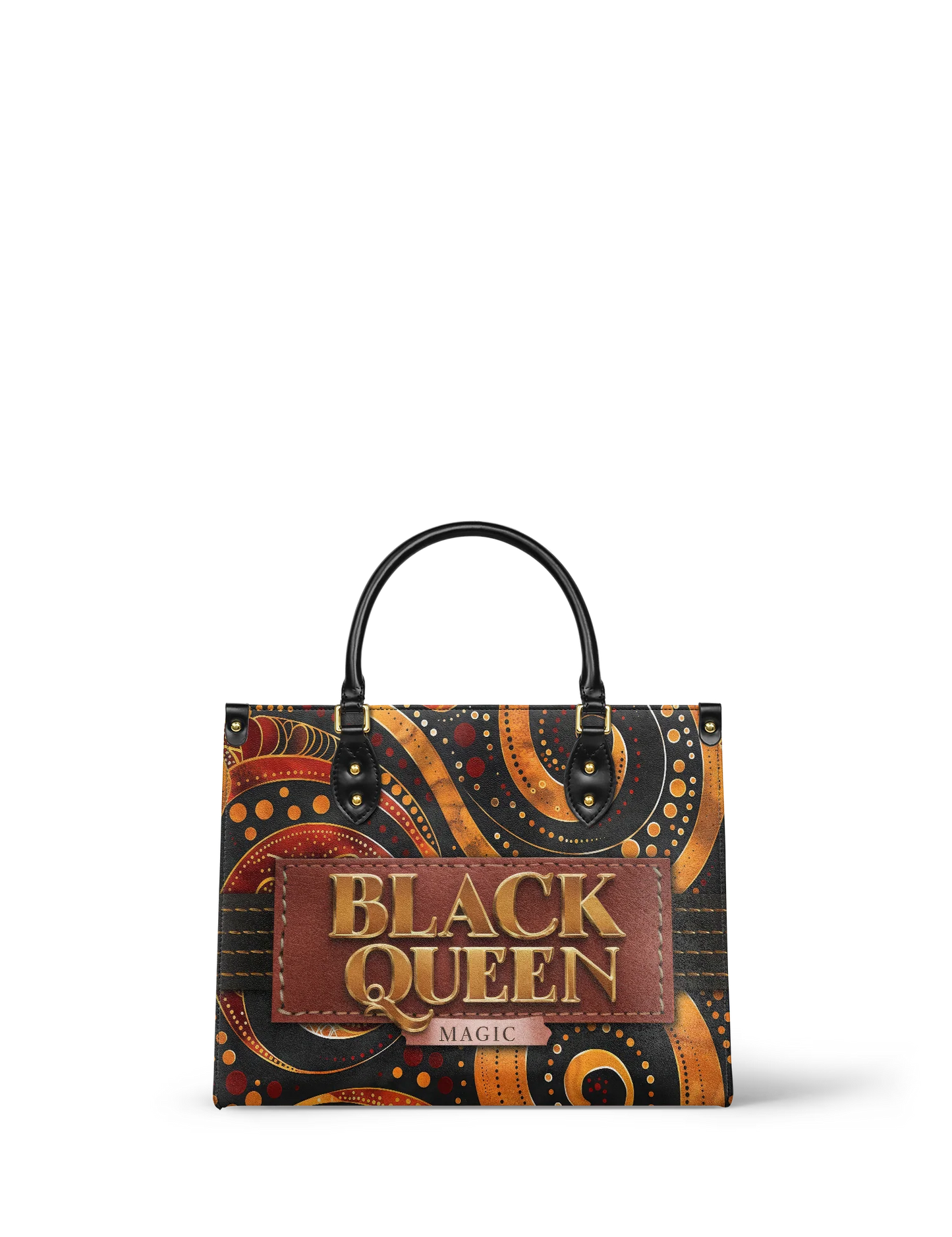 Afroyla "Makeda" Leather Handbag