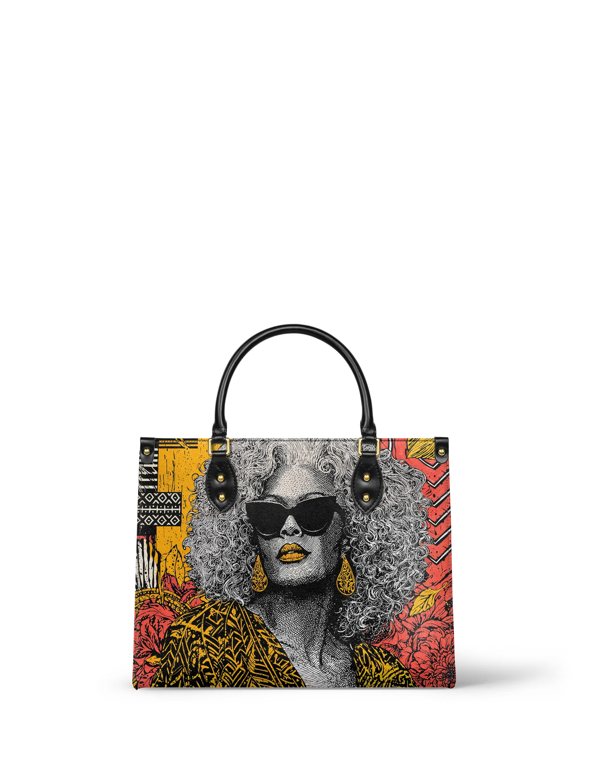 Afroyla "Nandeka" Leather Handbag