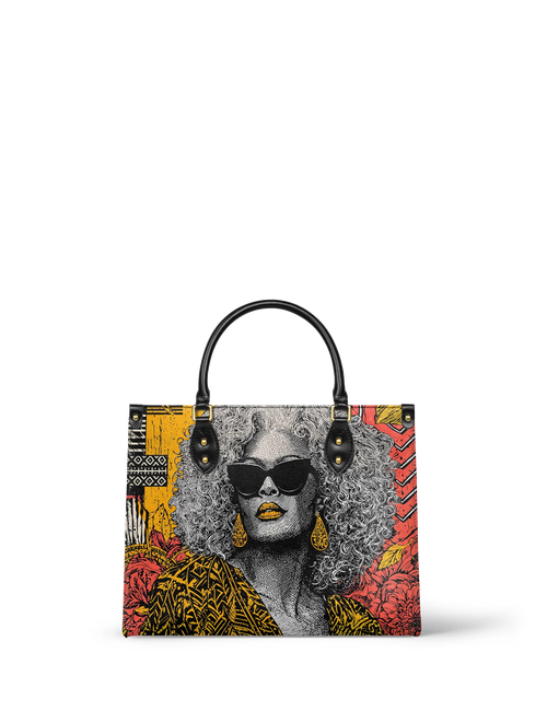 Afroyla "Nandeka" Leather Handbag