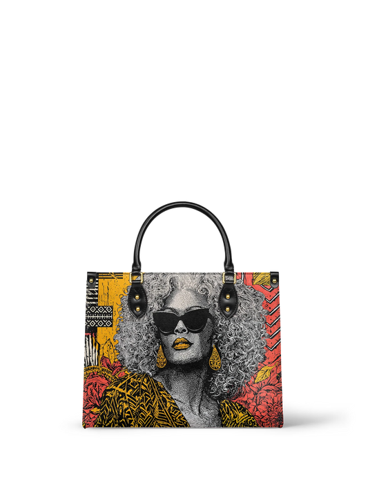 Afroyla "Nandeka" Leather Handbag