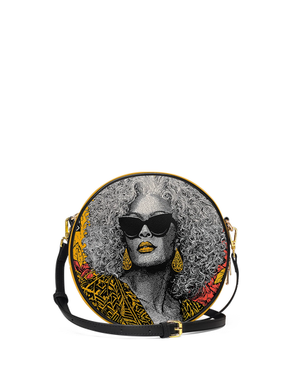 Afroyla "Nandeka" Circle Crossbody Bag
