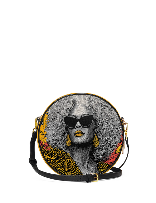 Afroyla "Nandeka" Circle Crossbody Bag