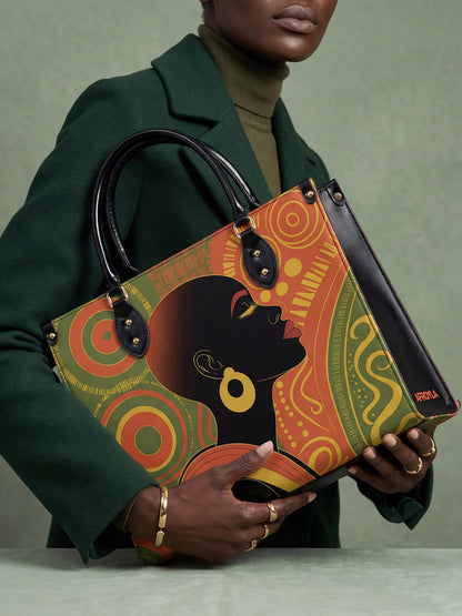 Afroyla "Baldisa" Leather Handbag