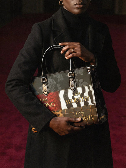 Afroyla "Kadia" Leather Handbag