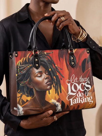 Afroyla "Locella" Leather Handbag