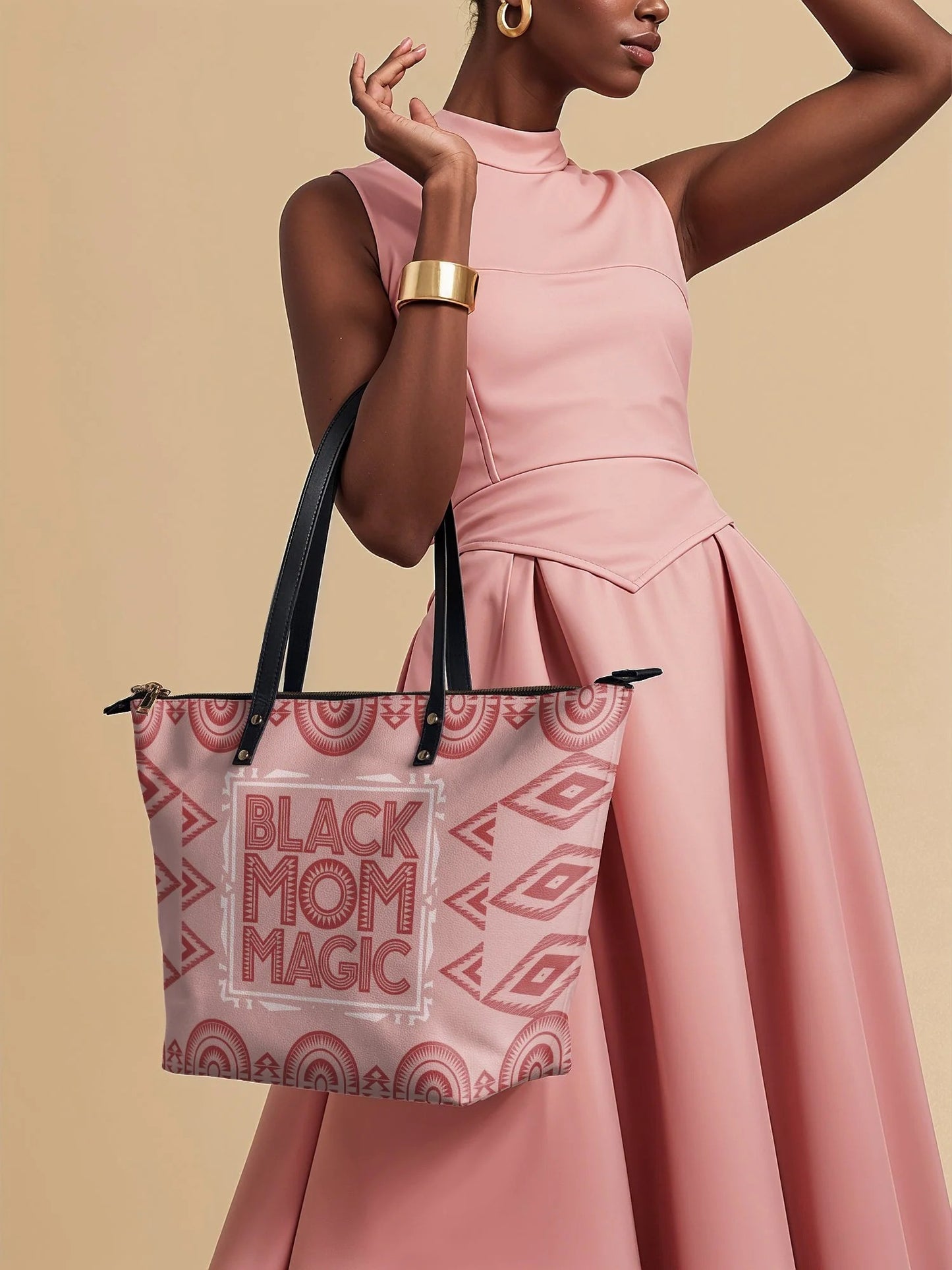 Afroyla "Magimama" Leather Tote Bag