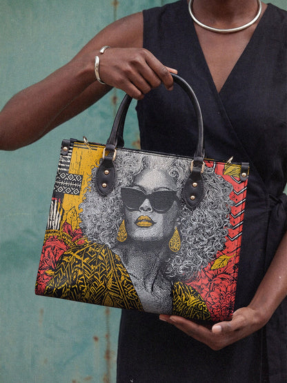 Afroyla "Nandeka" Leather Handbag