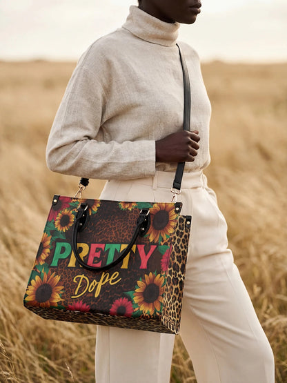 Afroyla "Solya" Leather Handbag