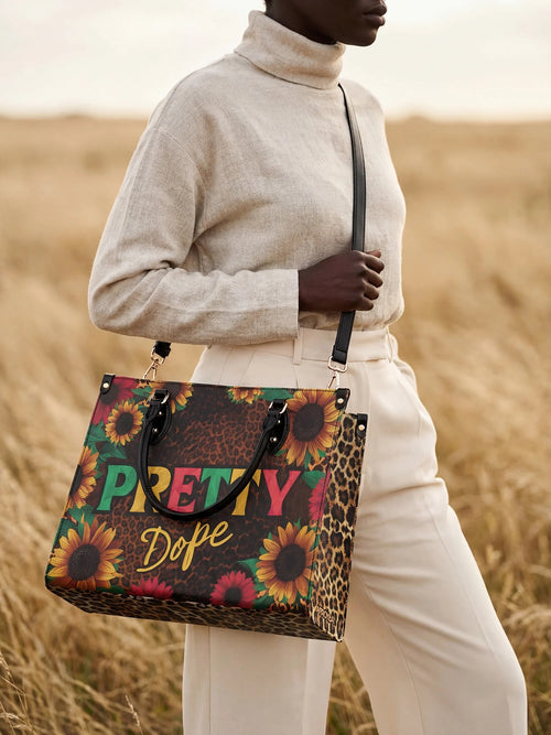 Afroyla "Solya" Leather Handbag
