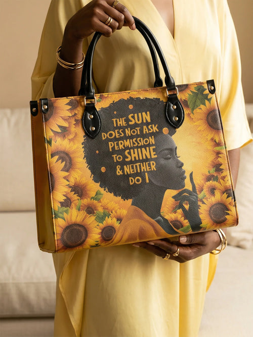Afroyla "Sunaya" Leather Handbag