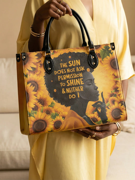 Afroyla "Sunaya" Leather Handbag