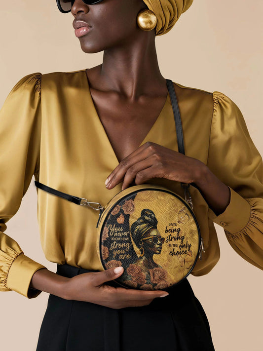 Afroyla "Siyanda" Circle Crossbody Bag