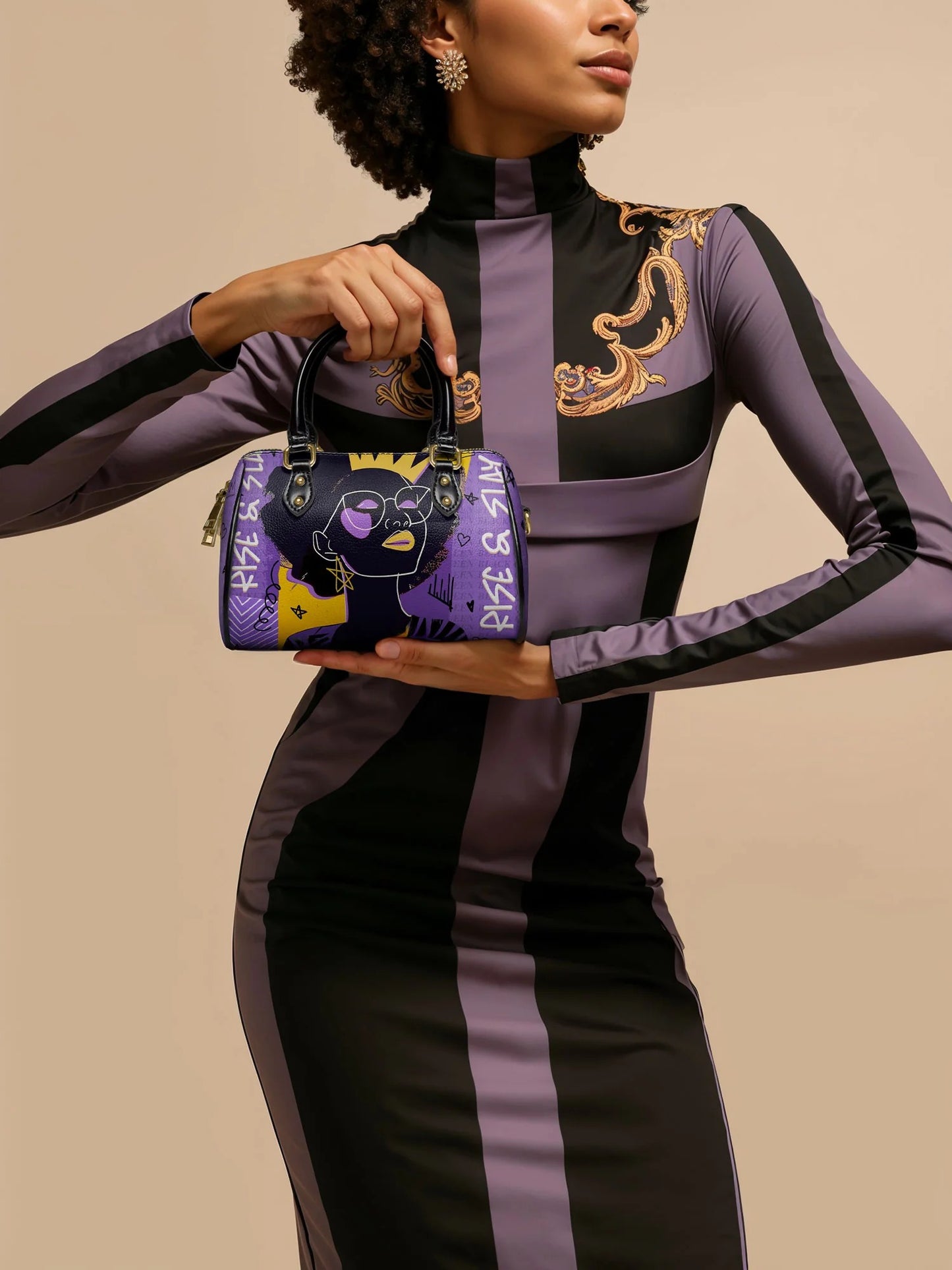 Afroyla "Aina" Grape Soda Mini Satchel