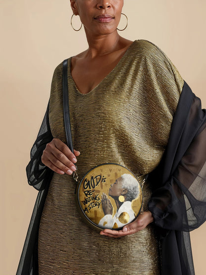 Afroyla "Amahle" Circle Crossbody Bag