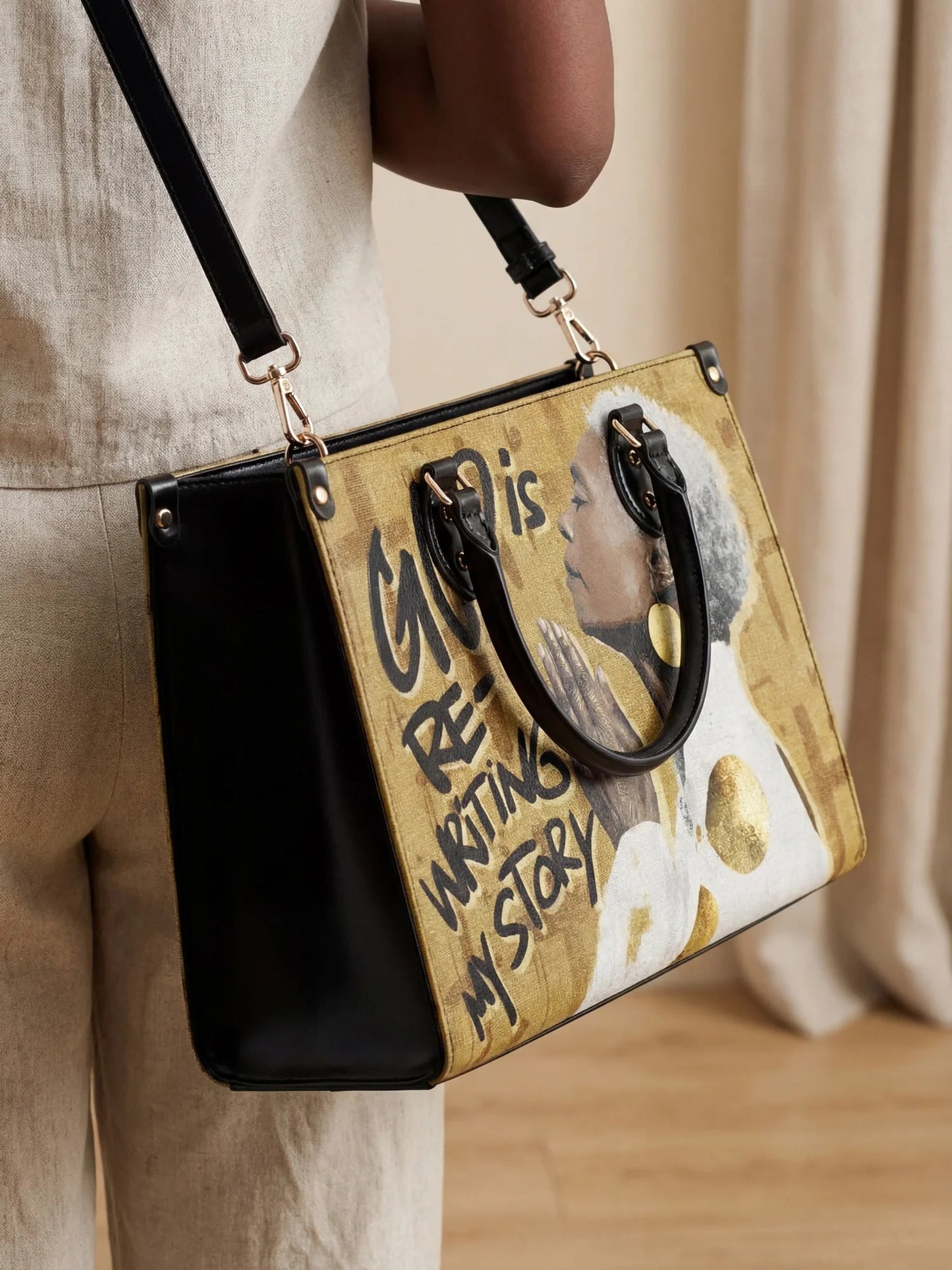Afroyla "Amahle" Leather Handbag