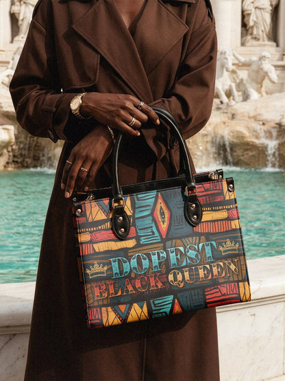Afroyla "Dopeya" Leather Handbag