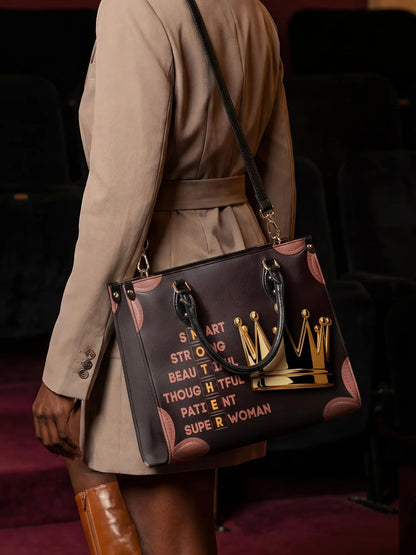 Afroyla "Imarimom" Leather Handbag