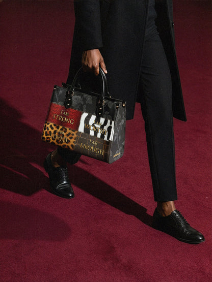 Afroyla "Kadia" Leather Handbag
