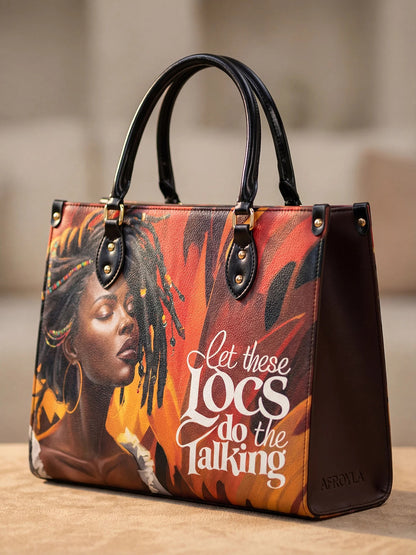 Afroyla "Locella" Leather Handbag